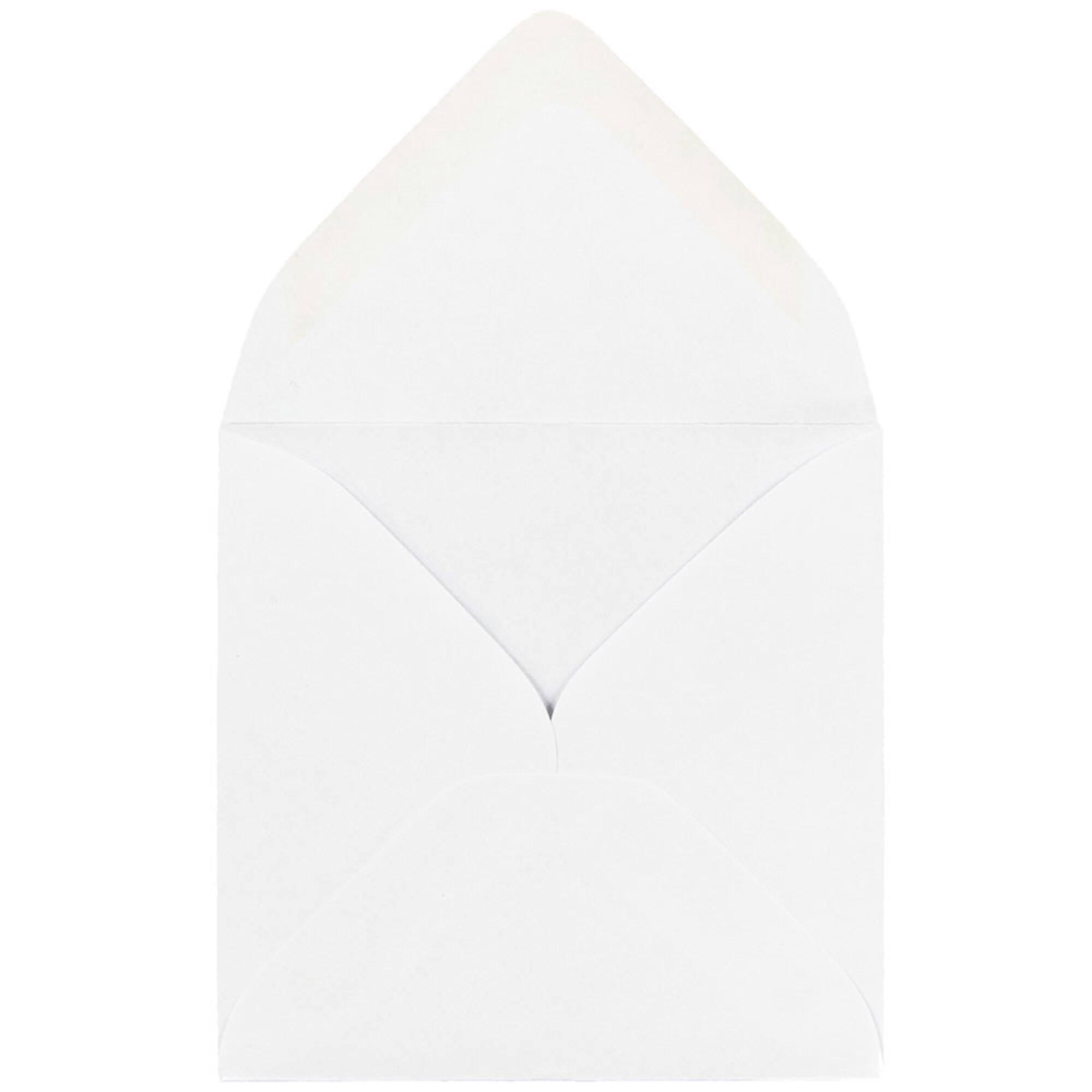 JAM Paper 3" White Square Invitation Envelopes